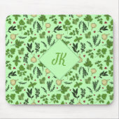 Mint Green Culden Garden Herb Mousepad (Vorne)