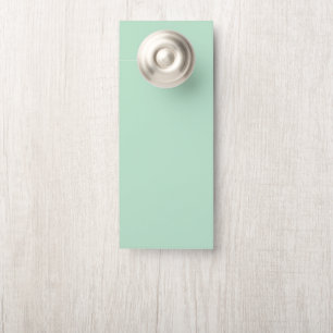 Mint Green Door Hanger Sign Türanhänger