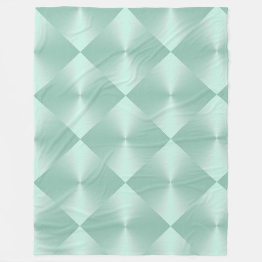 Mint Green Fleece Blanket (Vorderseite)