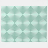 Mint Green Fleece Blanket (Vorderseite (Horizontal))