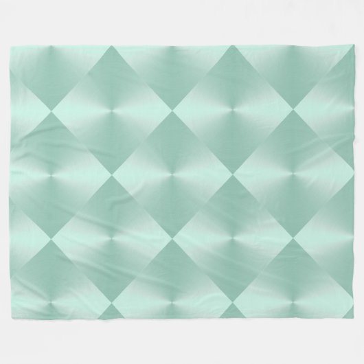 Mint Green Fleece Blanket (Vorderseite (Horizontal))