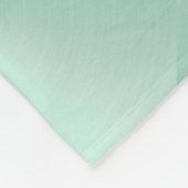 Mint Green Fleece Blanket (Ecke)