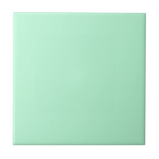 Mint Green Fliese (Vorderseite)