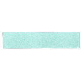 Mint Green Floral Kurzer Tischläufer (Horizontal)