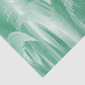 Mint Green Foliage Seidenpapier (Ausschnitt)