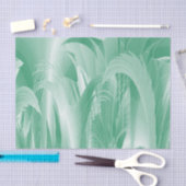 Mint Green Foliage Seidenpapier (Handwerk)