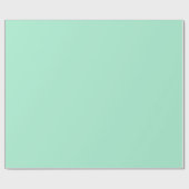 "Mint Green" (Fresh & Calm) Geschenkpapier (Flach)
