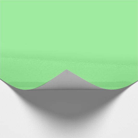 Mint Green Geschenkpapier (Ecke)