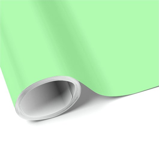 Mint Green Geschenkpapier (Rolleneckpunkt)