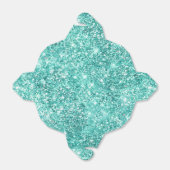 Mint Green Glitz Glitzer Geschenkschachtel (Ungefaltet)