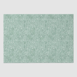 Mint Green Glitzer Sequin Dekoration Weihnachten Seidenpapier