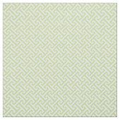 Mint Green Griechisches Schlüsselmuster Stoff (Muster)
