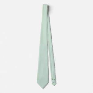 Mint Green Groom und Trauzeugen Initials Hochzeit Krawatte