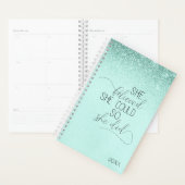 Mint Green Inspirational Woman Planer (Anzeige)