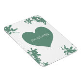 Mint Green Ivy Magnet (Rechte Seite)