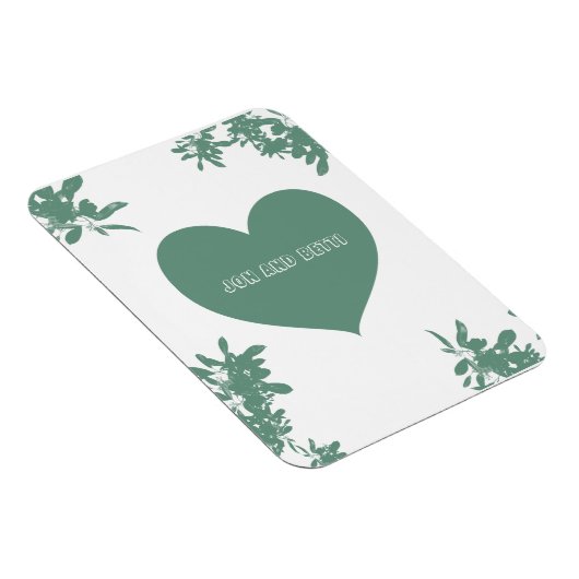 Mint Green Ivy Magnet (Rechte Seite)