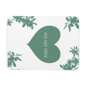 Mint Green Ivy Magnet (Horizontal)