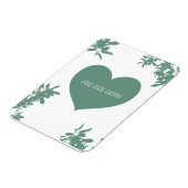Mint Green Ivy Magnet (Linke Seite)