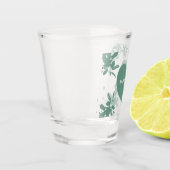 Mint Green Ivy Schnapsglas (Links)