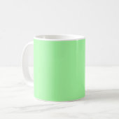 Mint Green Kaffeetasse (Vorderseite Links)