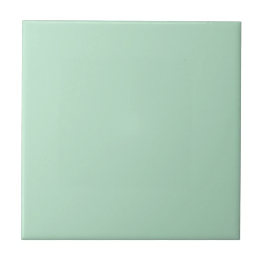 Mint Green Keramik Tile - modern & stilvoll Fliese (Vorderseite)