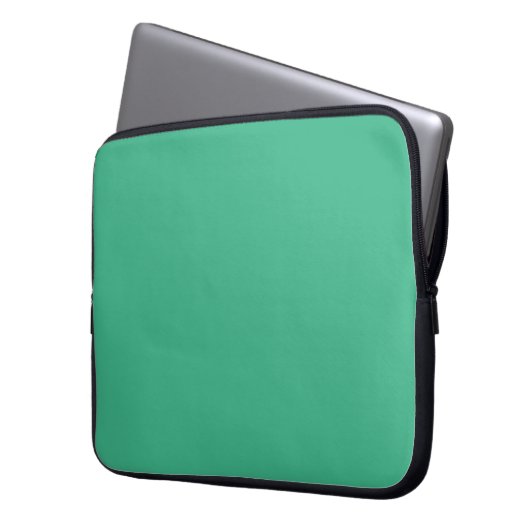 Mint Green Laptopschutzhülle (Vorderseite Links)