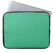 Mint Green Laptopschutzhülle (Vorderseite)