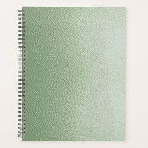 Mint Green Leather Planer