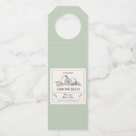 Mint Green | Limoncello Label Gevor Tag Flaschenanhänger