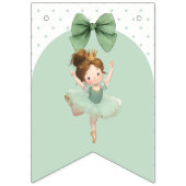 Mint Green Little Princess Ball Banner (Erste Fahne)