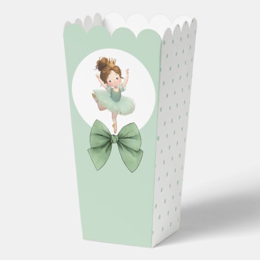 Mint Green Little Princess Ball Fvor Box Geschenkschachtel (Rückseite)
