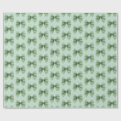 Mint Green Little Princess Ball Geschenkpapier (Flach)