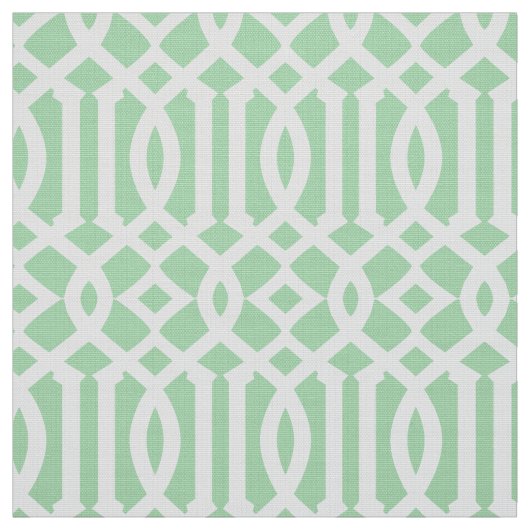 Mint Green marokkanisches Muster | Material Stoff (Muster)