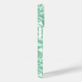 Mint Green Metallic Chic Elegant Bling Case-Mate iPhone Hülle (Rückseite / Rechts)