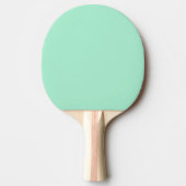 Mint Green Ping Pong Paddle Tischtennis Schläger (Vorderseite)