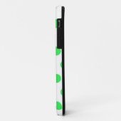 Mint Green Polka Dots Case-Mate iPhone Hülle (Hinten/Links)