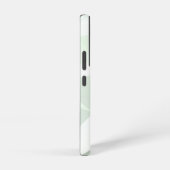 Mint Green Polygon Geometric Samsung Galaxy Hülle (Rechte Seite)