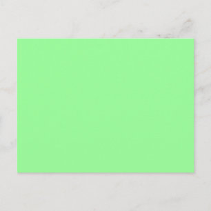 Mint Green Postkarte