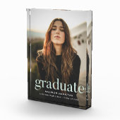 Mint Green Refined Graduation Fotoblock (Rechts)