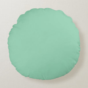 Mint Green Rundes Kissen