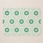 Mint Green Serenity Sherpadecke (Vorderseite (Horizontal))