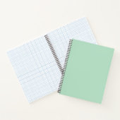 Mint Green Spiral Notebook für stilvolle Notizen Notizblock (Innenseite)