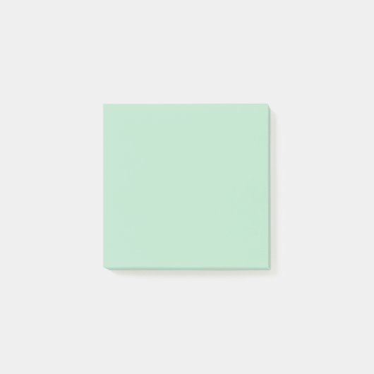 Mint Green Sticky Notes - elegant & funktionell Post-it Klebezettel (Vorderseite)