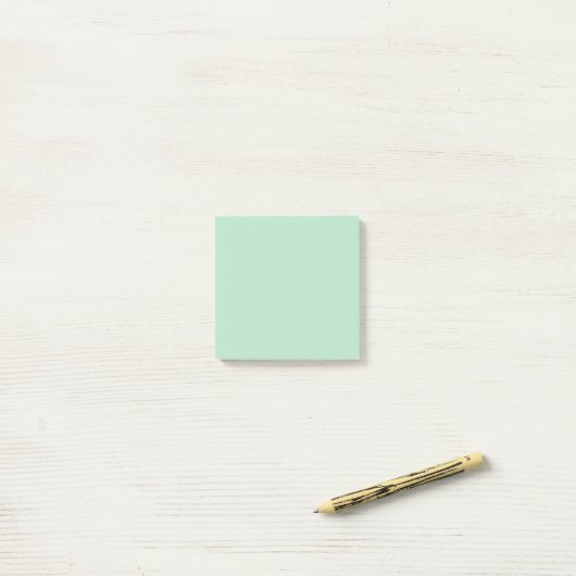 Mint Green Sticky Notes - elegant & funktionell Post-it Klebezettel (Auf Schreibtisch)