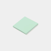 Mint Green Sticky Notes - elegant & funktionell Post-it Klebezettel (angewinkelt)