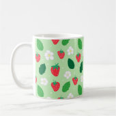 Mint Green Strawberry Kaffeetasse (Links)