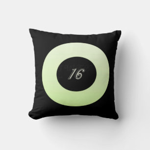 Mint Green Sweet 16 Cushion Kissen