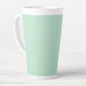 Mint Green Tall Latte Tasse (Linke Ecke)