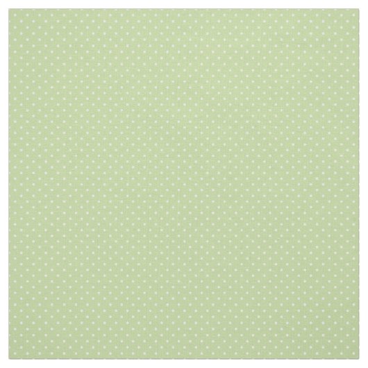 Mint Green Tiny Dots Stoff (Muster)