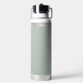 Mint green water bottle trinkflasche (Hinten)